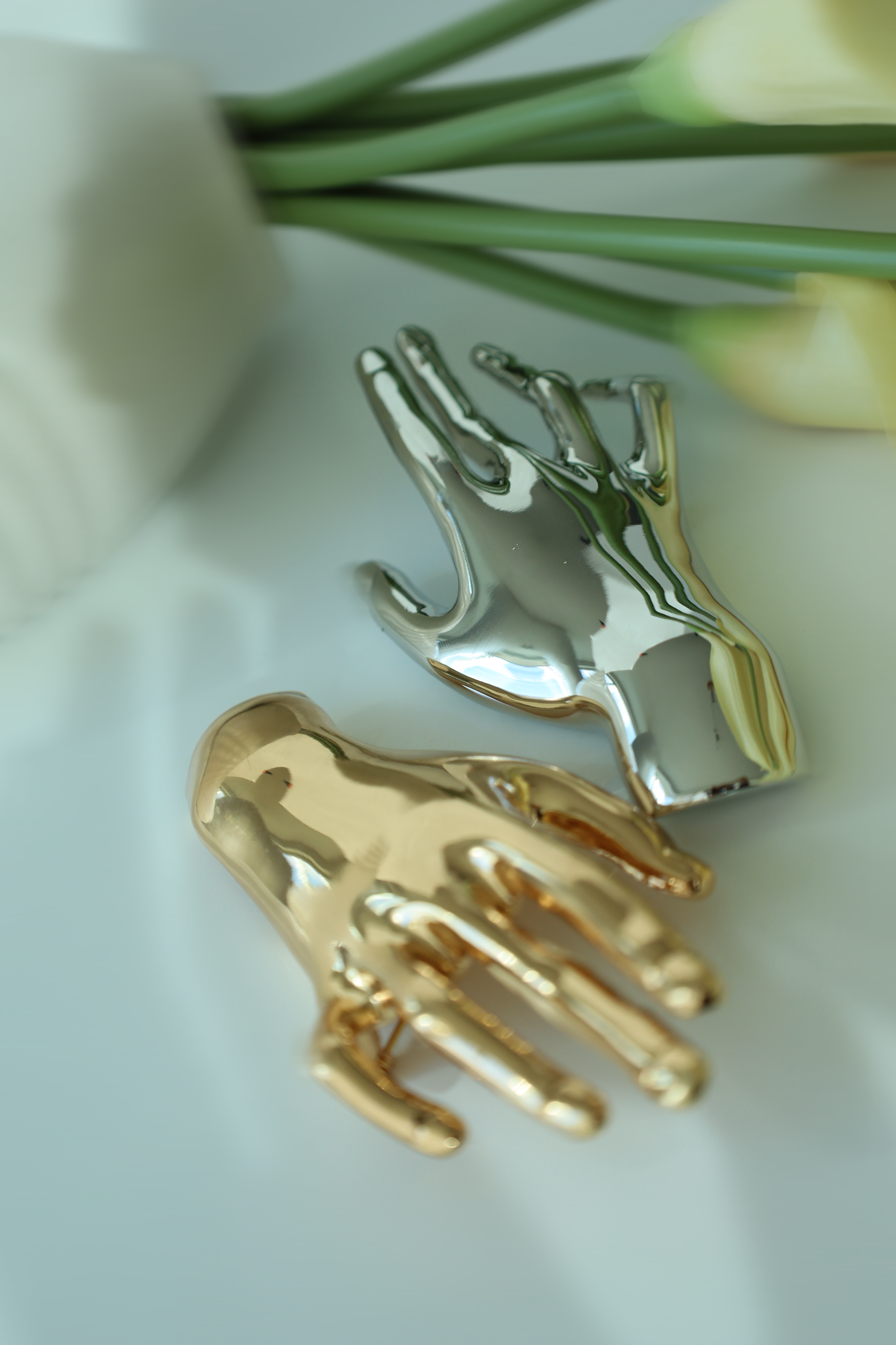 The Muse Hand Brooch