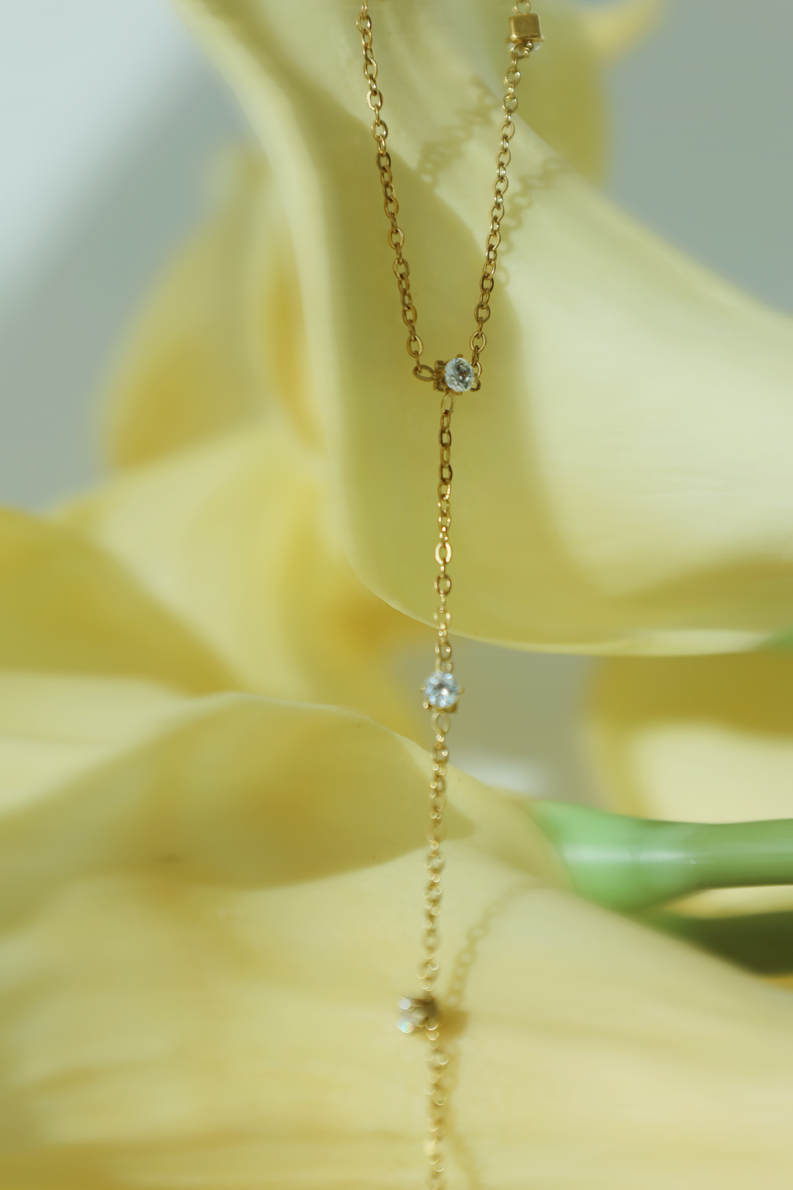 Elegant Crystal Hand Chain