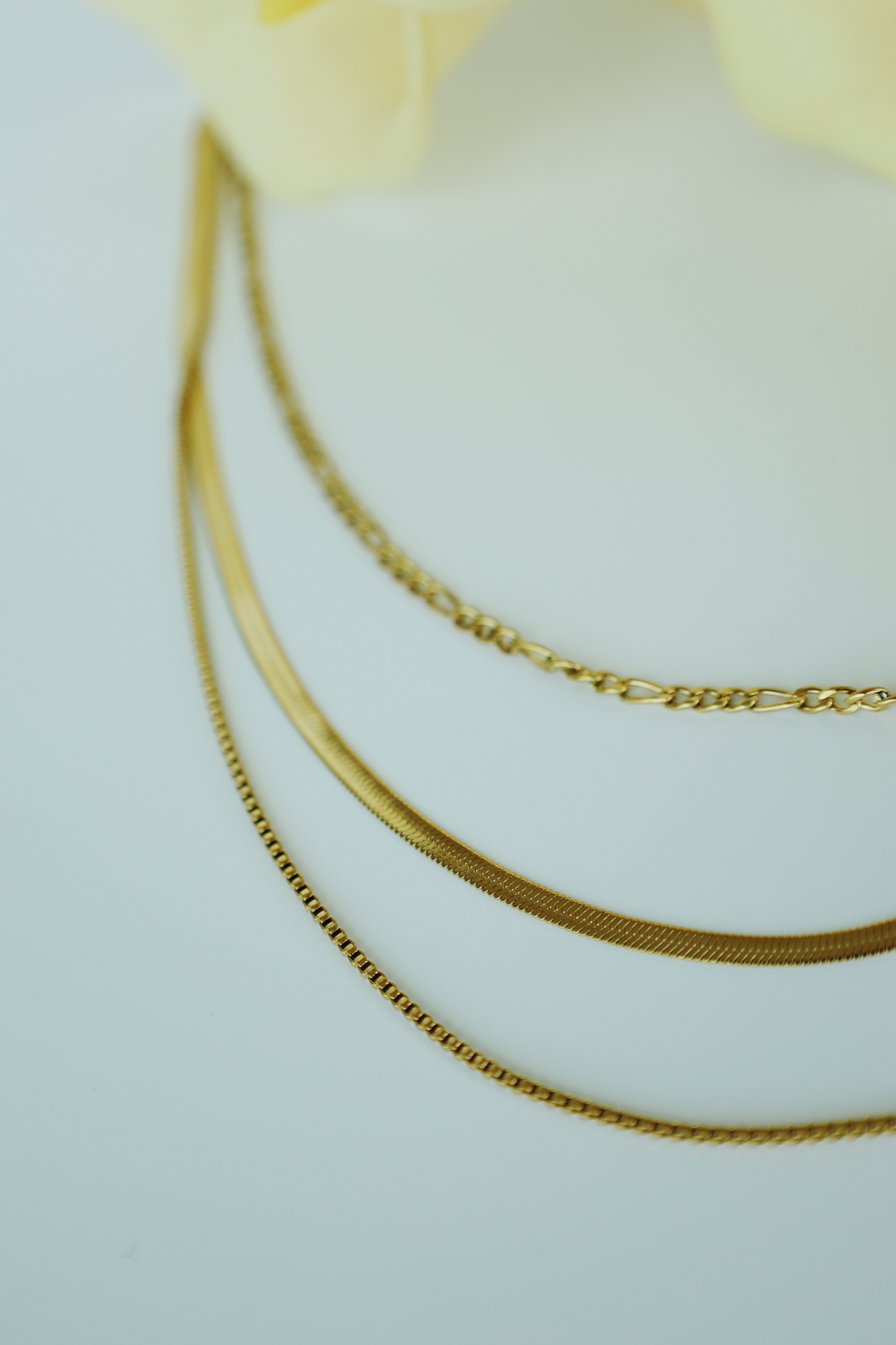 Multi Layer Gold Chain Necklace