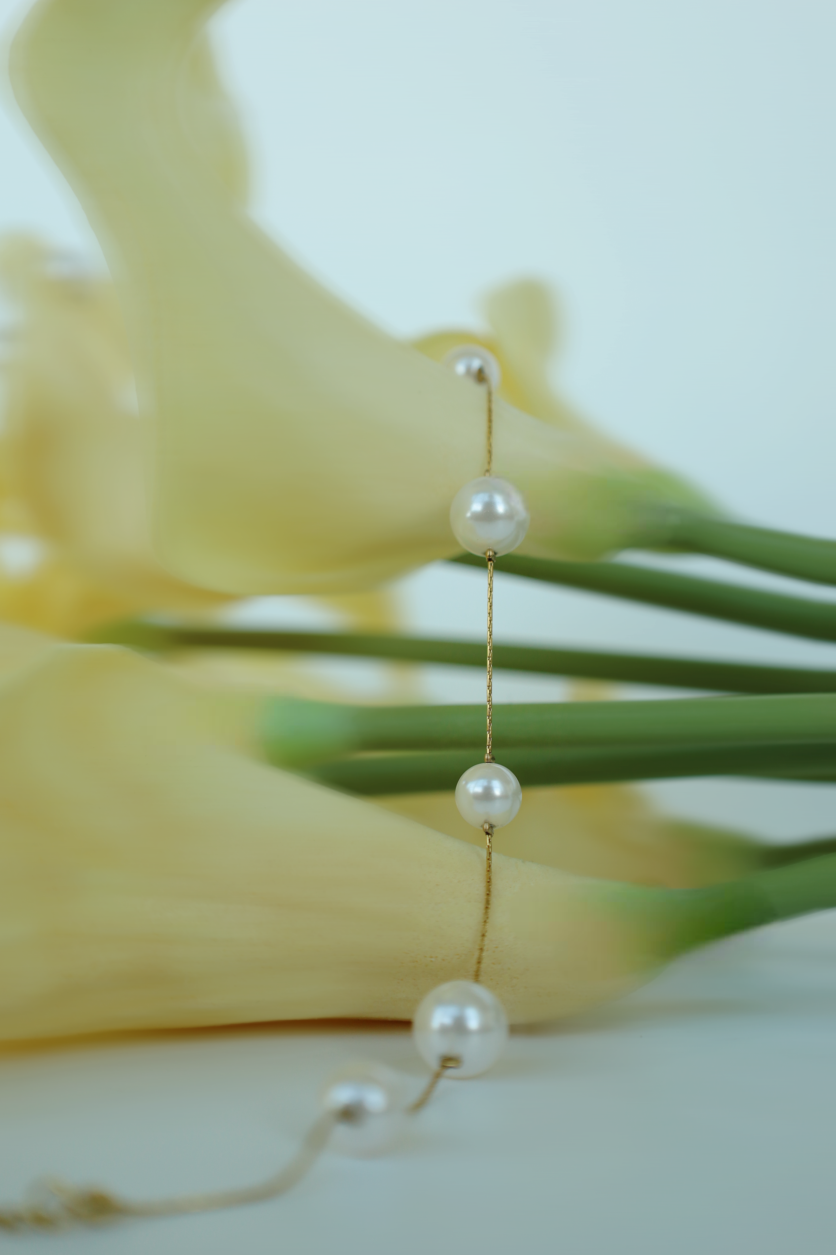 Pearl Layered Necklace Set