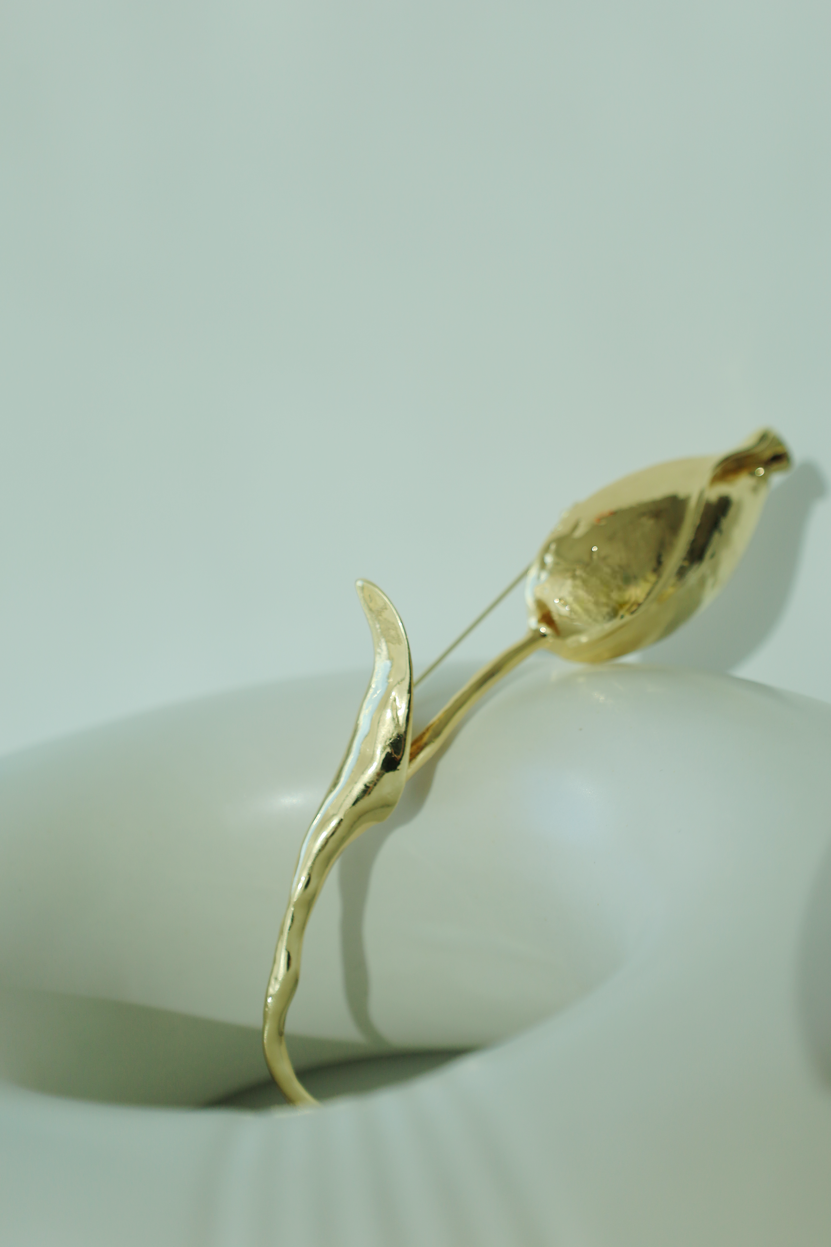 Elegant Floral Statement Pin