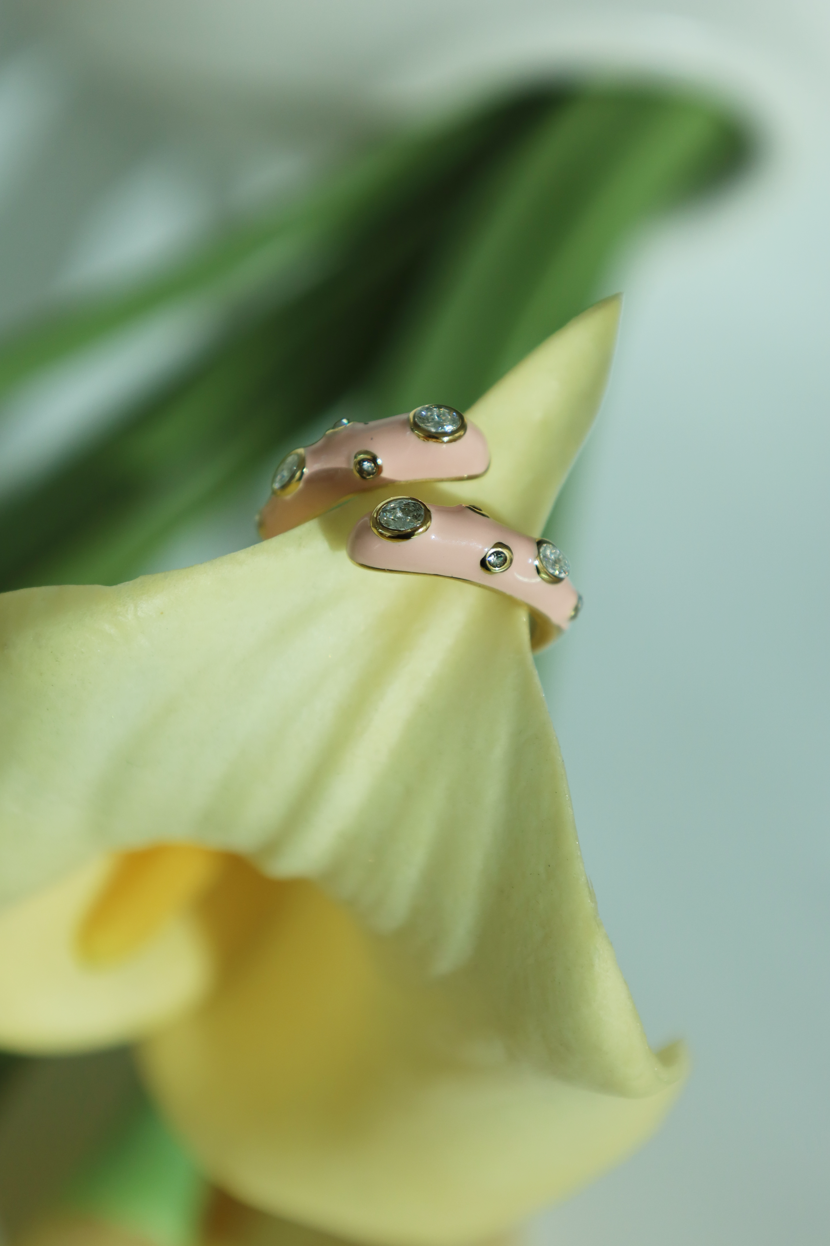 Majestic Glow Open Ring