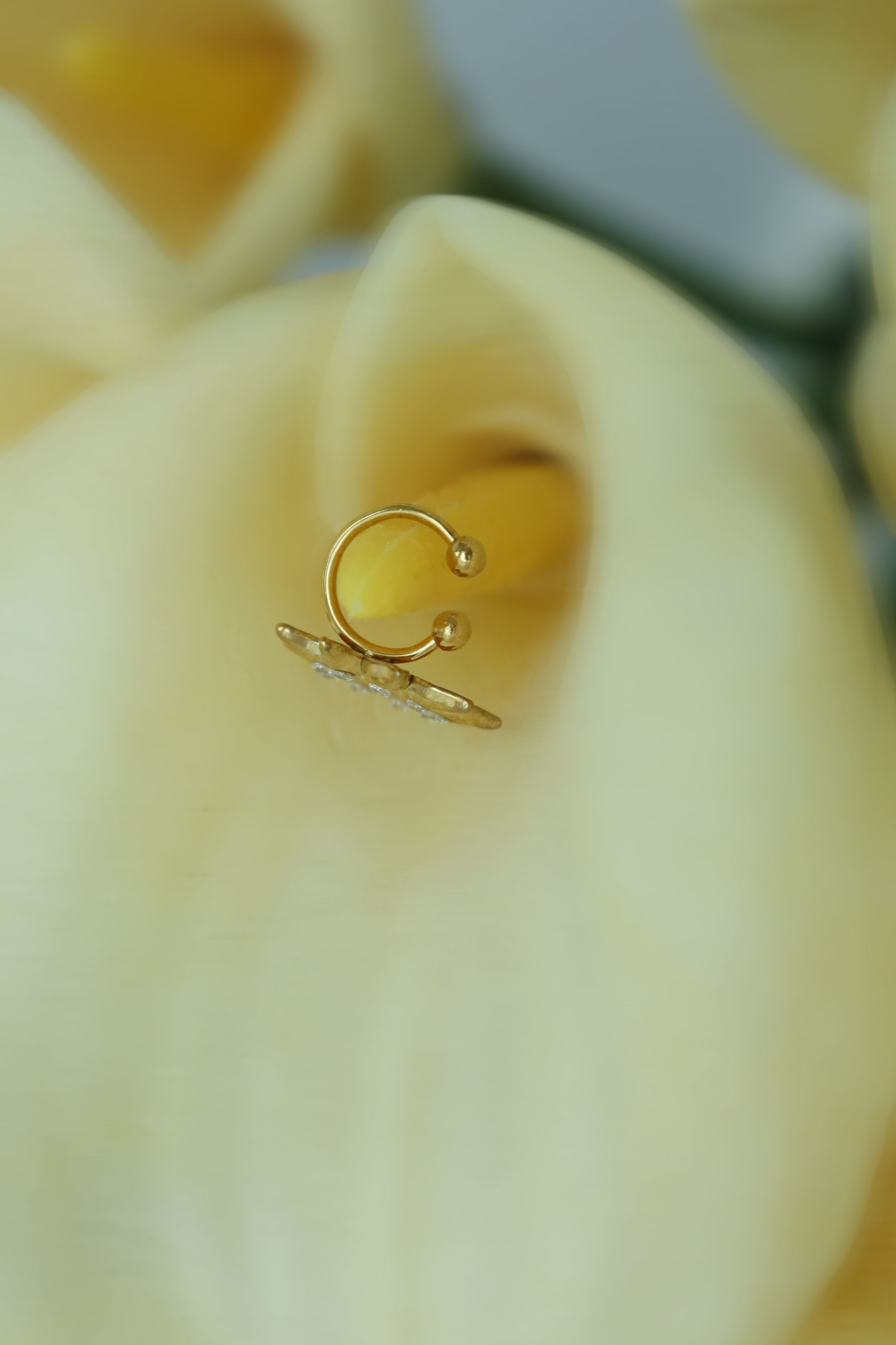 Star Ear Cuff with Crystals