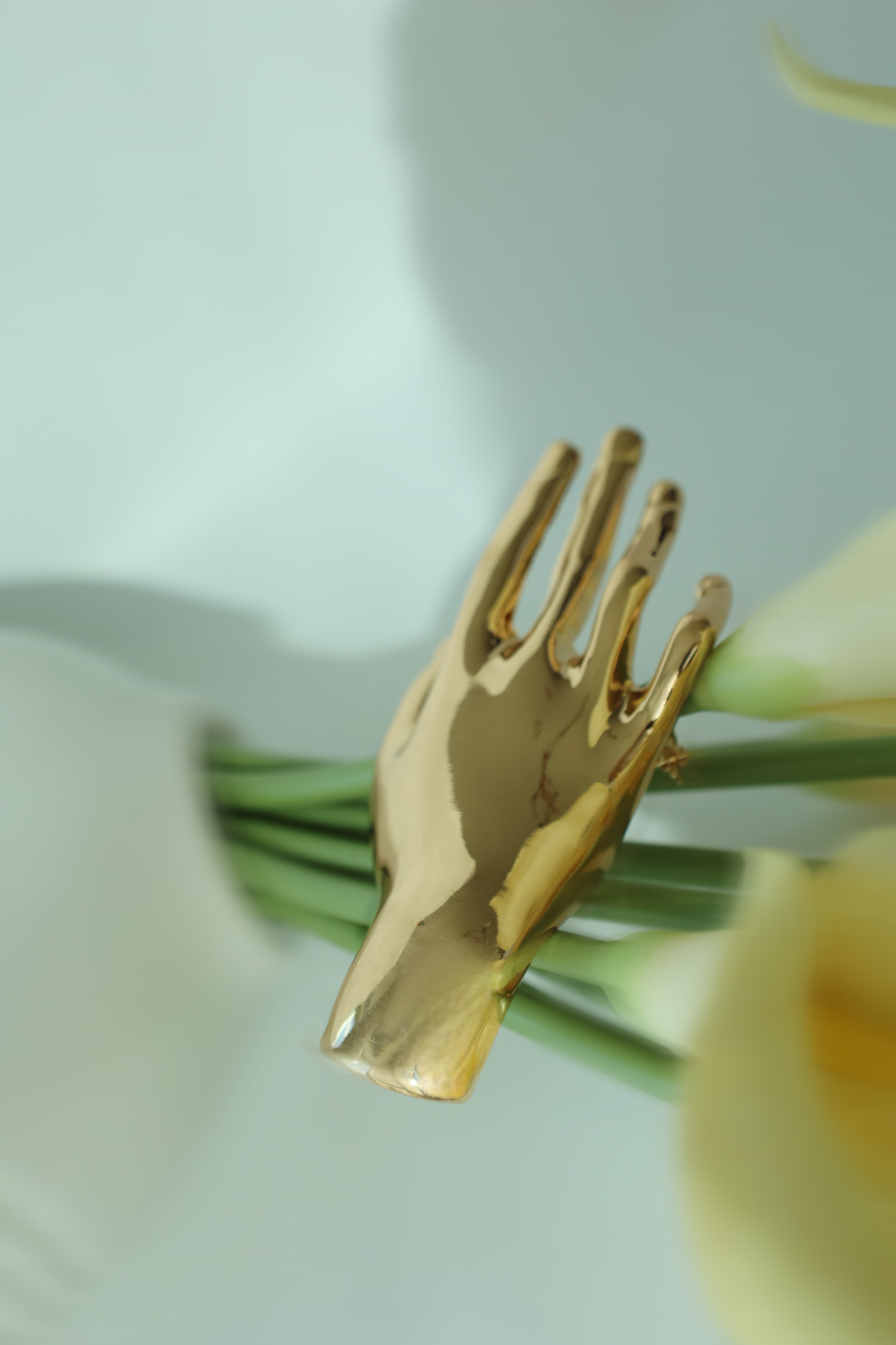 The Muse Hand Brooch