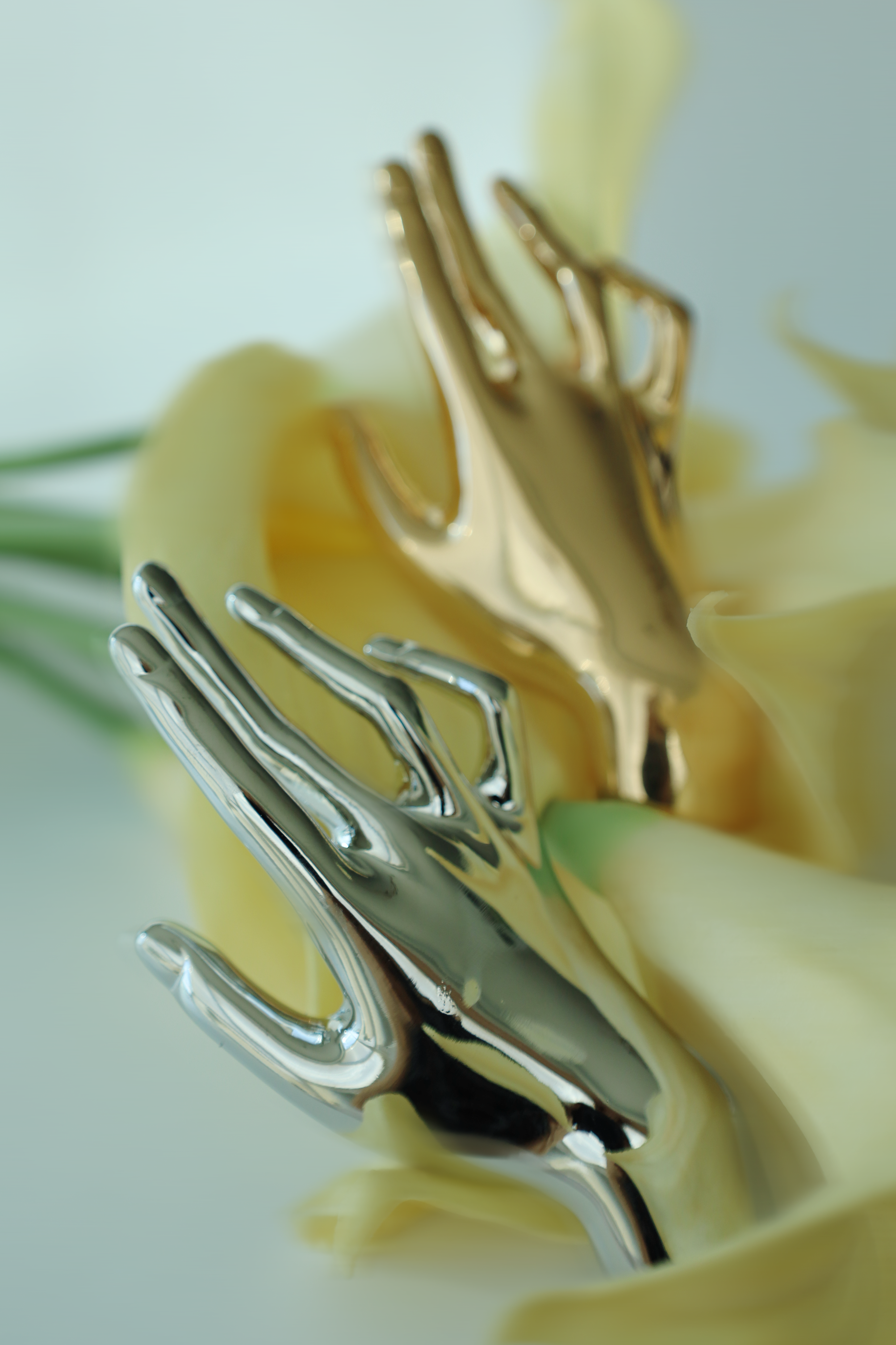 The Muse Hand Brooch