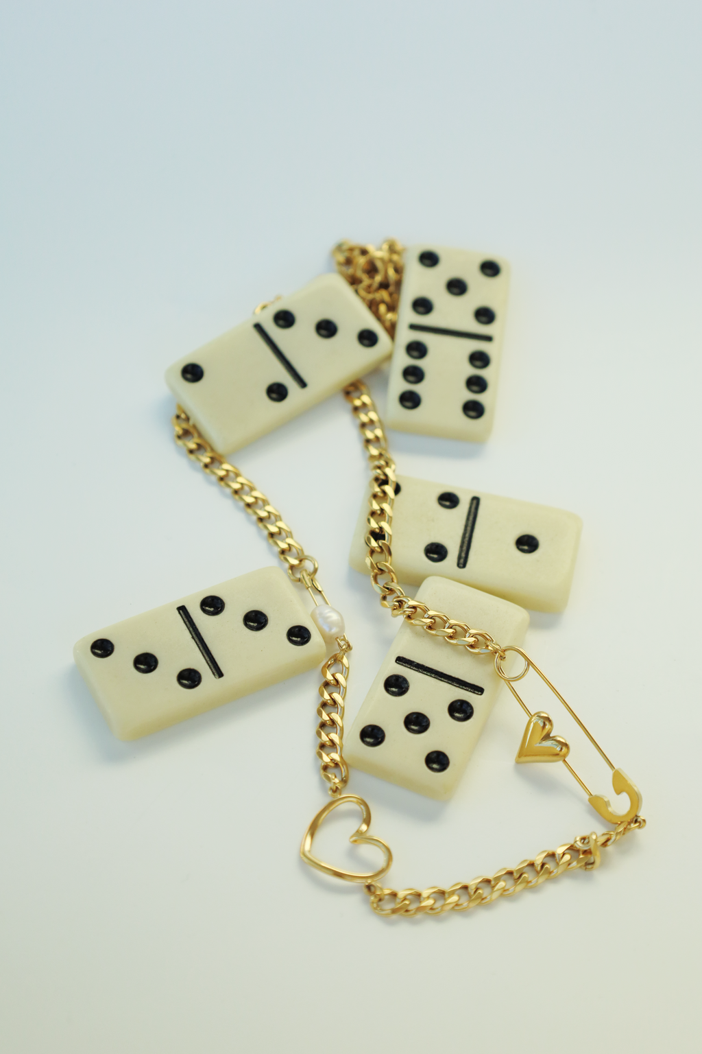 Open Heart Chain Necklace