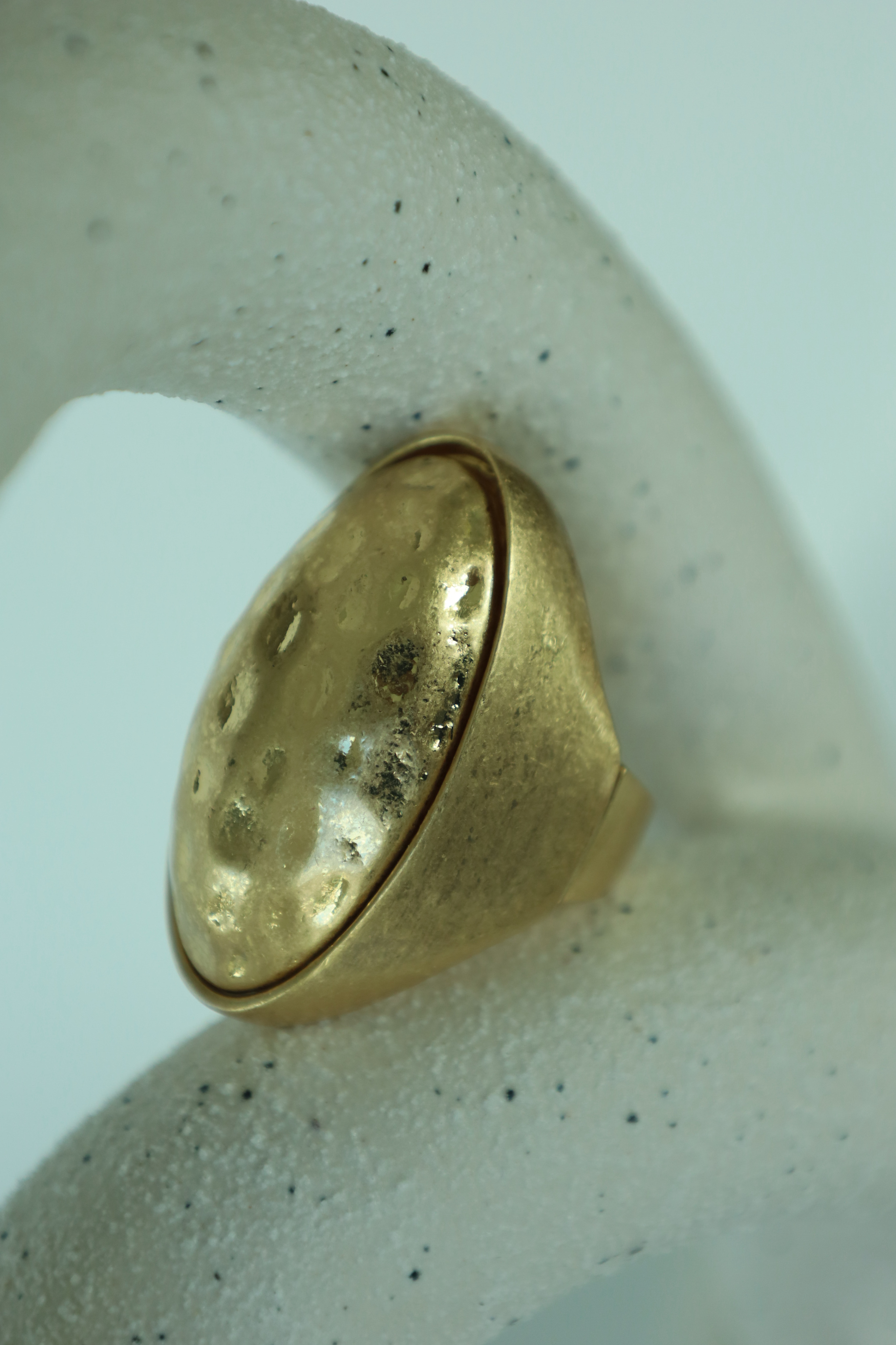Textured Dome Ring