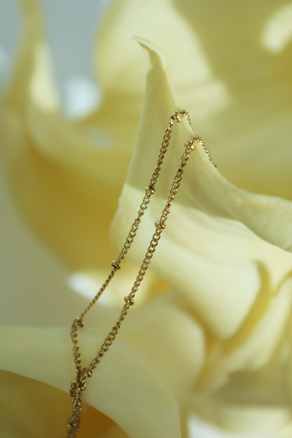 Crystal Drop Hand Chain Bracelet