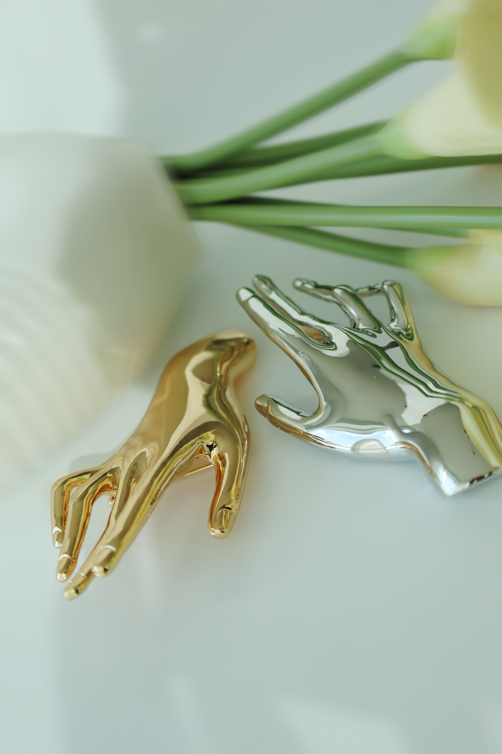 The Muse Hand Brooch