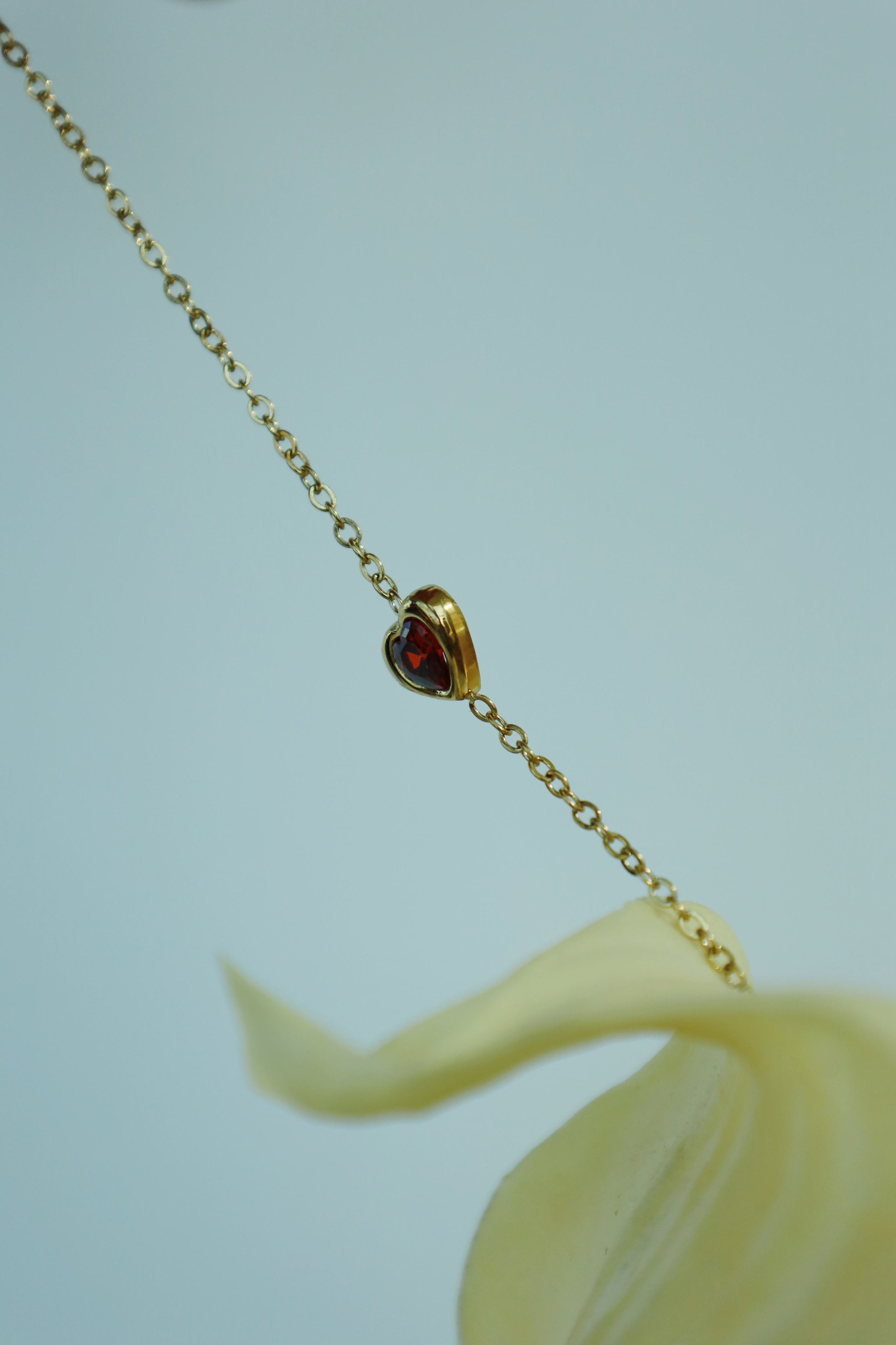 Colorful Crystal Y Necklace